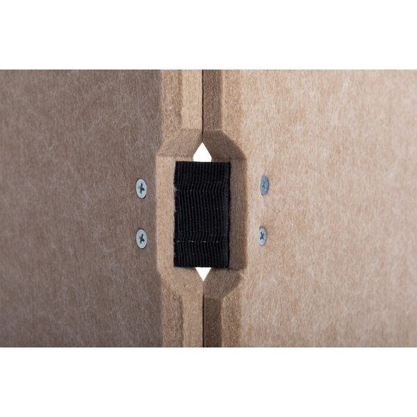 Lumeah Concertina 3 Panel Privacy Room Divider Wayfair